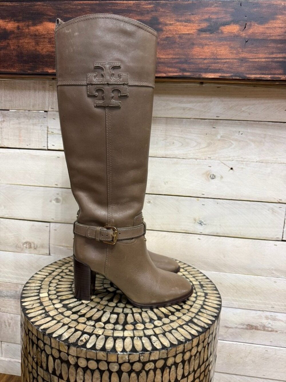 Tory Burch Blaire Mid-Heel Boots